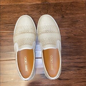 White espadrilles